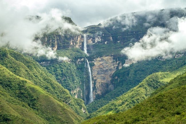Waterfalls in Peru 