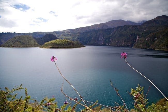 Lakes in Ecuador