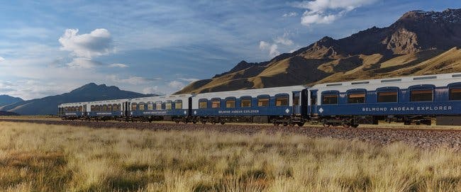 Cusco to Puno Belmond Andean Explorer Overnight Train Photo