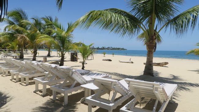 Caribbean Beach Cabanas Photo