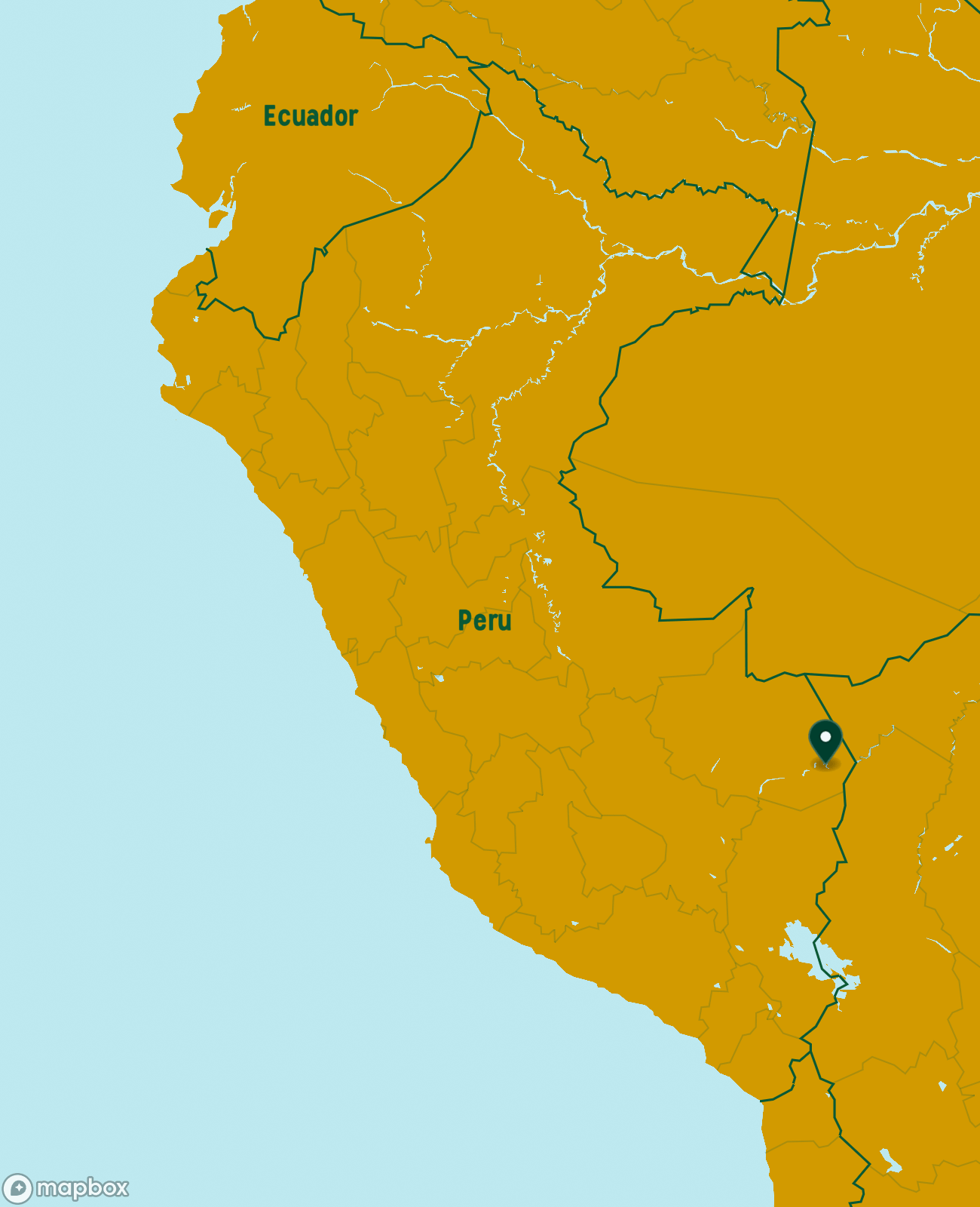 Manu National Park Map Preview
