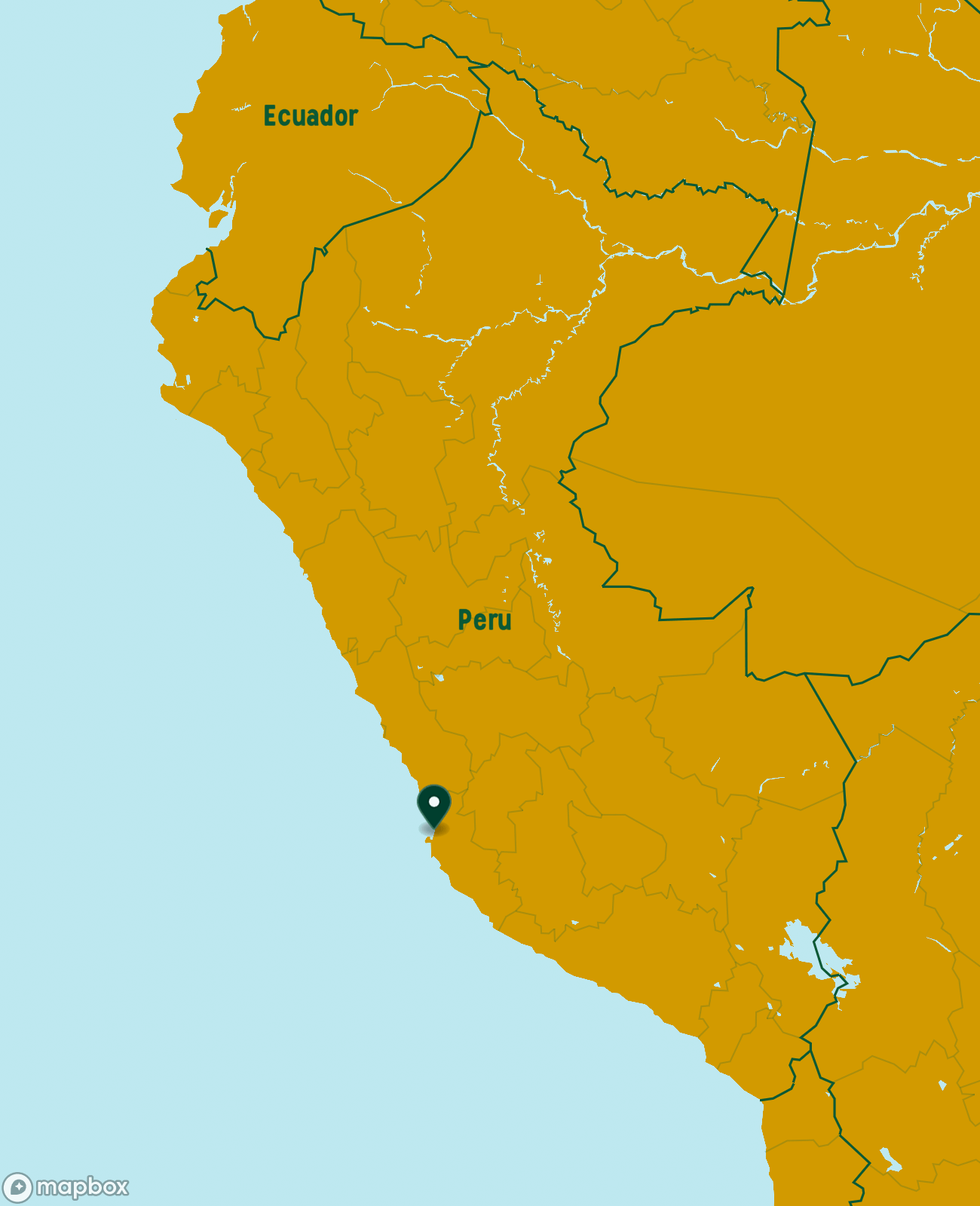 Paracas National Reserve Map Preview