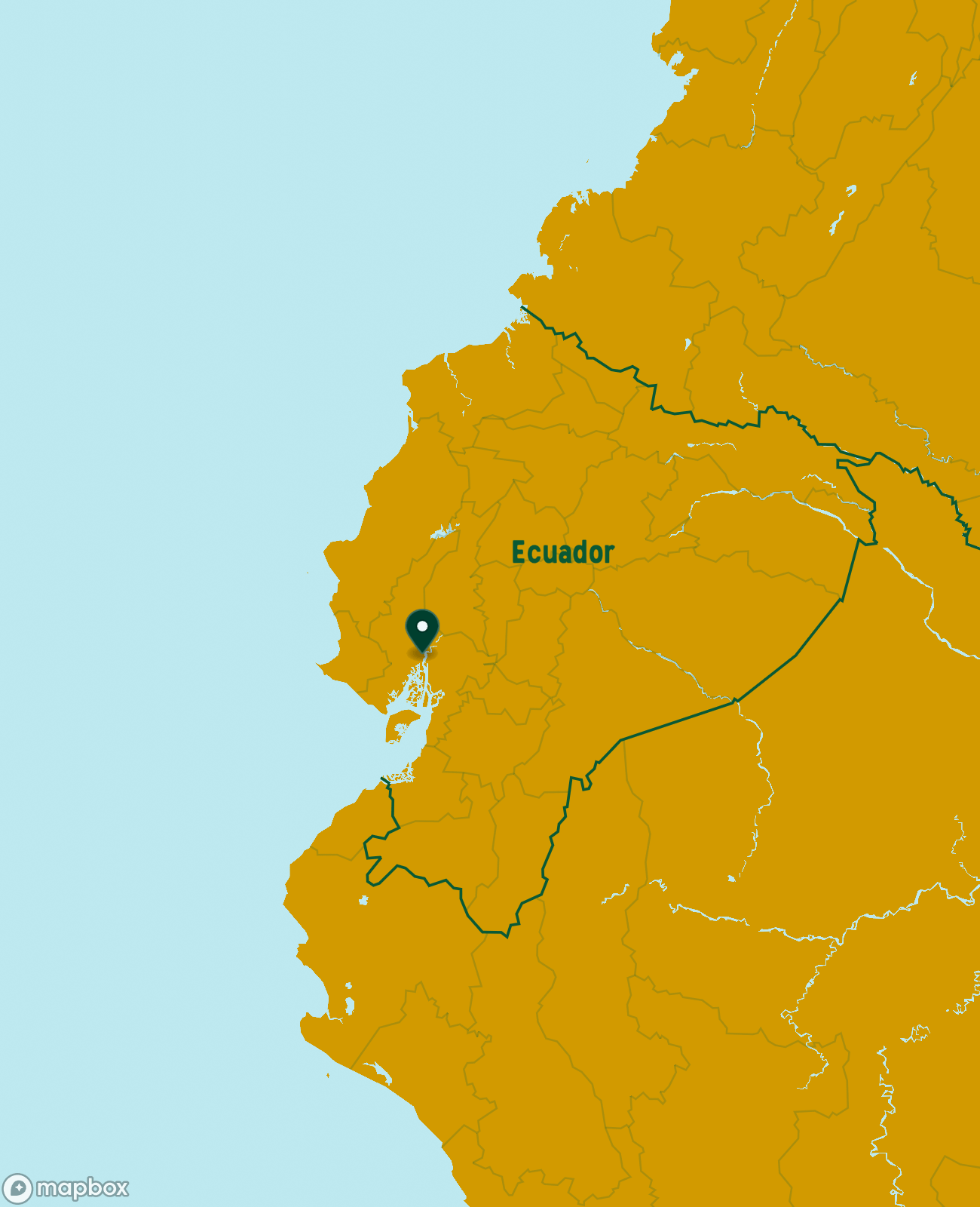 Montañita Map Preview