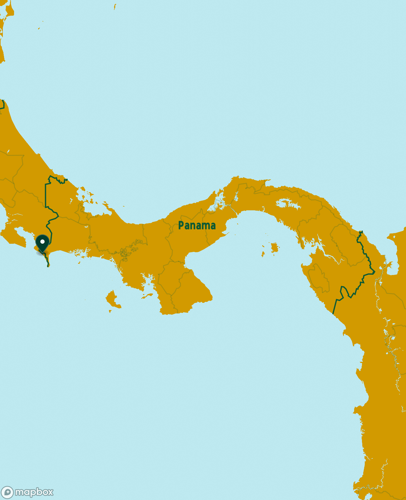 Gulf of Chiriqui National Marine Park Map Preview