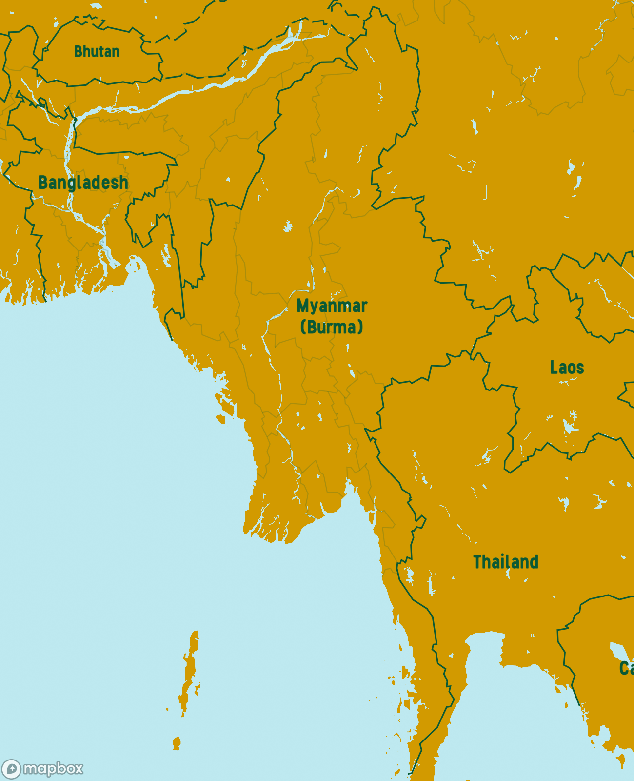 Mergui Islands Map Preview