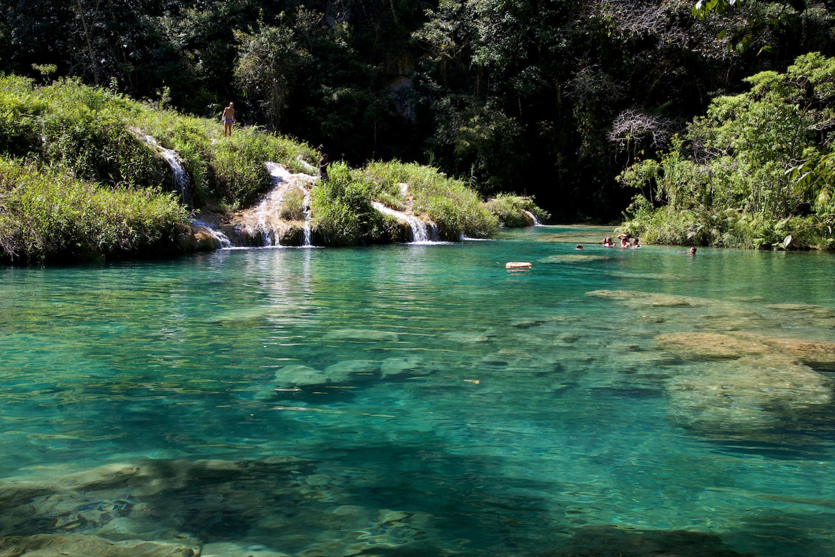 Semuc Champey s Turquoise Pools Central Highlands Guatemala