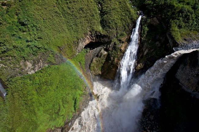 Cascadas en Ecuador