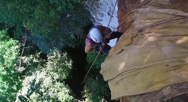 Black Hole Drop Rappel Adventure Photo