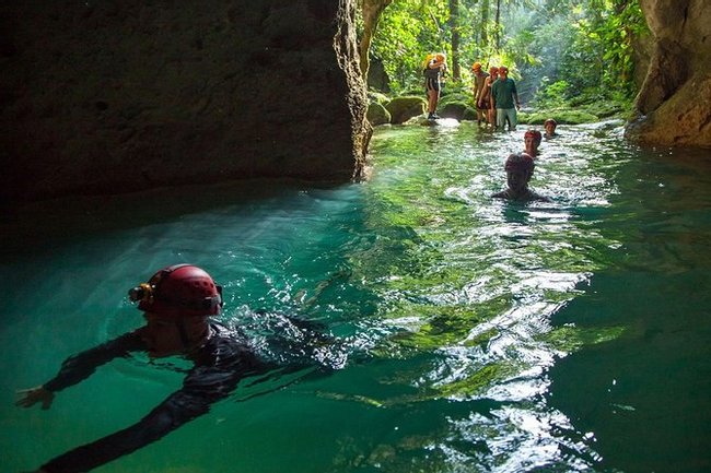 Cave Tubing and Zipline Experience Photo