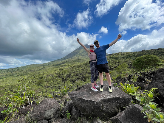 3 in 1 La Fortuna Waterfall, Volcano Hike and Baldi Hot Springs Photo