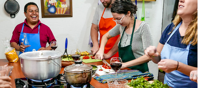 Clase de cocina guatemalteca Photo