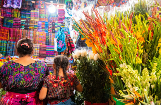 Chichicastenango Local Market Photo