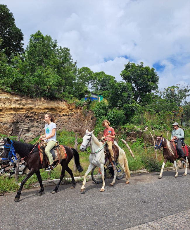 Horseback Riding Around Atitlán Photo