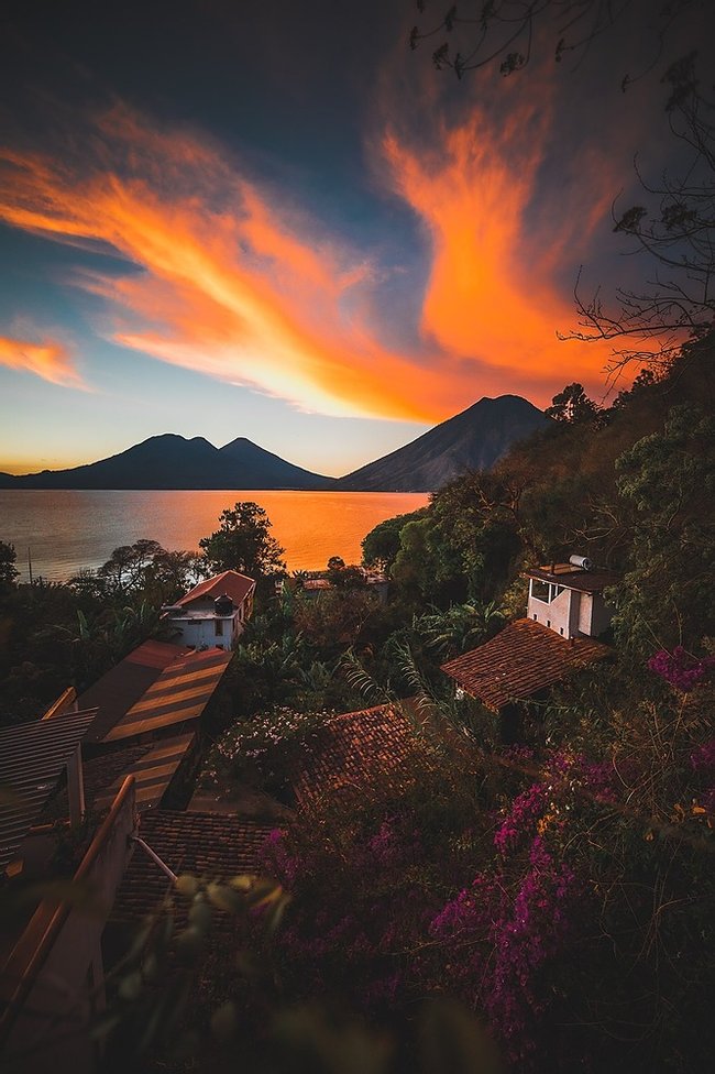 Lush Atitlan Guatemala Photo