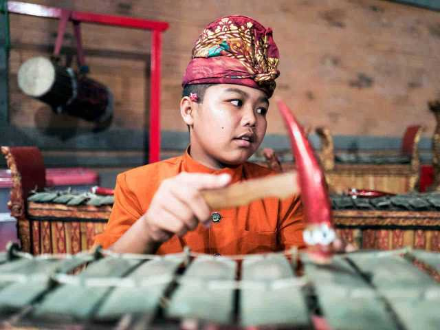  Balinese Gamelan Music Lesson Photo