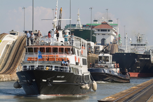 Panama Canal Partial Tour - Southbound Transit Photo