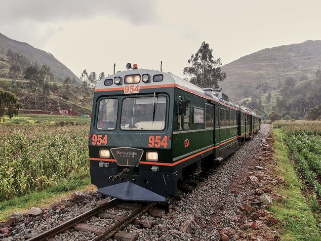 The 360° Train- Bimodal Service -Aguas Calientes to Cusco Photo