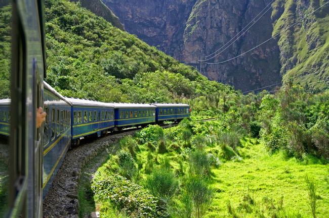 Poroy to Aguas Calientes Expedition Train #33  Photo