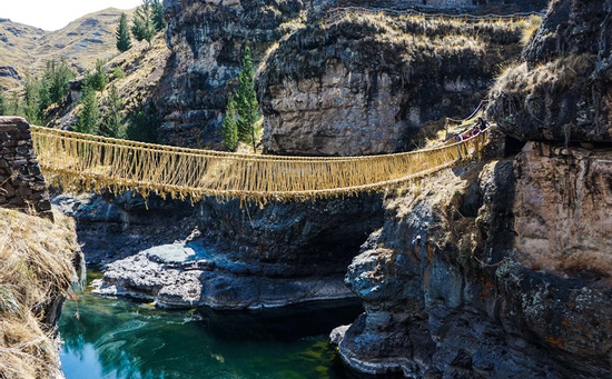 Inca Rope Bridge Qeswachaka - 1 Day Photo