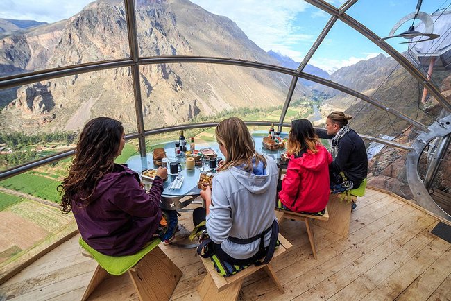 Lunch at Skylodge with Via Ferrata and Zipline Photo