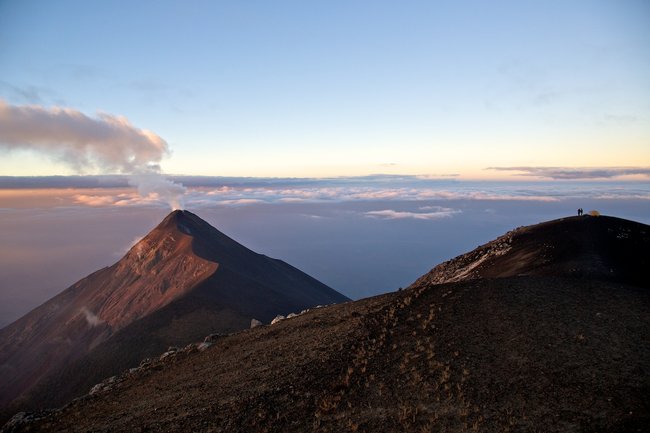 Sederismo en el Volcán Acatenango Photo