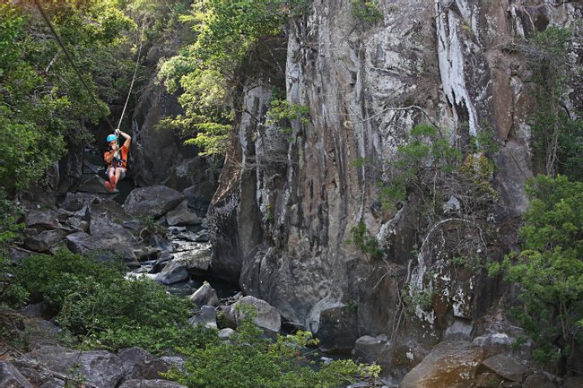 Rio Perdido Zip Lining Photo