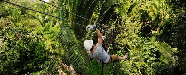 Canoa por las Cuevas y Canopy Photo