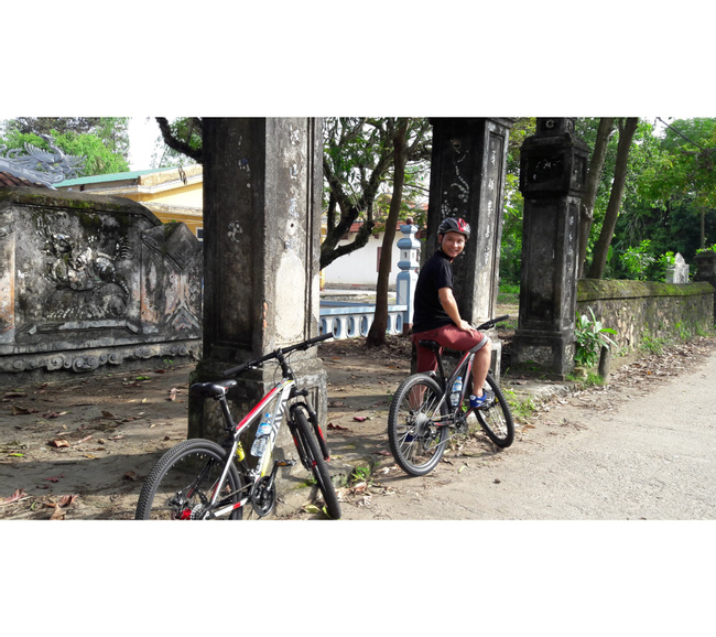 Good Morning Hue with Bike Ride Photo