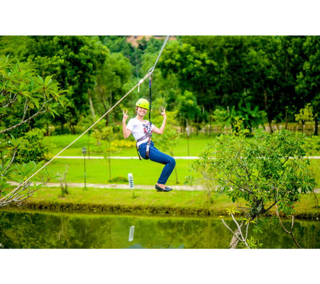 Zip-line and Highwire Full-Day Adventure Photo