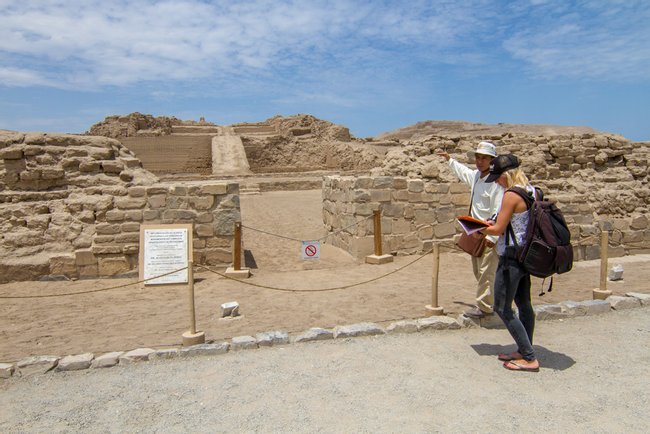 The Sacred Citadel of Pachacamac Photo