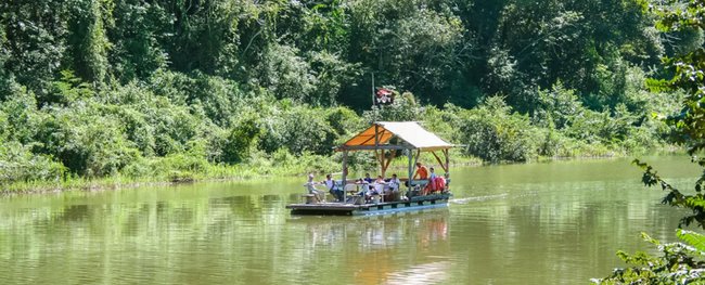 Pontones en el Lago Vaca Photo