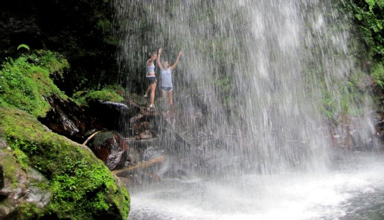 Waterfall Hike Photo