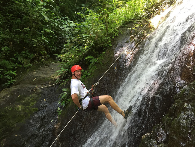 Waterfall Rappelling and Zipline- Canyoning Experience Photo