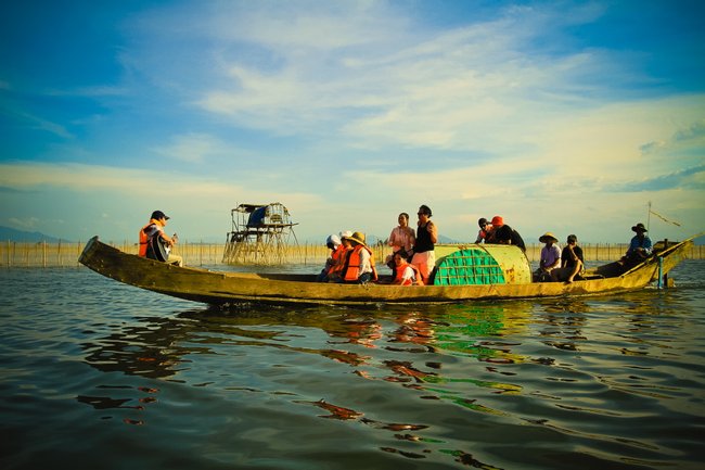 Yellow Tam Giang Lagoon Photo