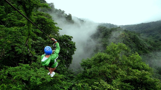 Zip Line and Balsa Adventure Photo