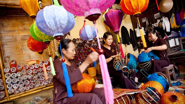 Lantern Making Experience Photo